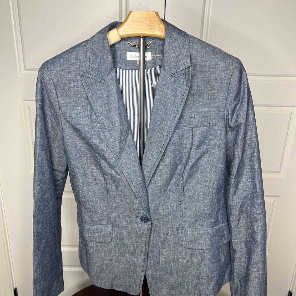 Calvin Klein Blue Blazer